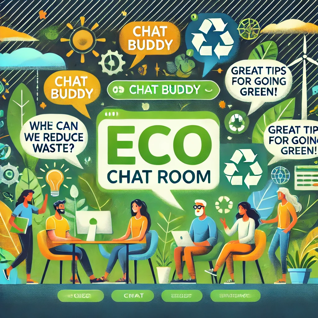 Chat Rooms for Environmental and Sustainability Discussions